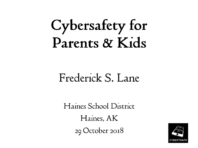 Cybersafety for Parents & Kids